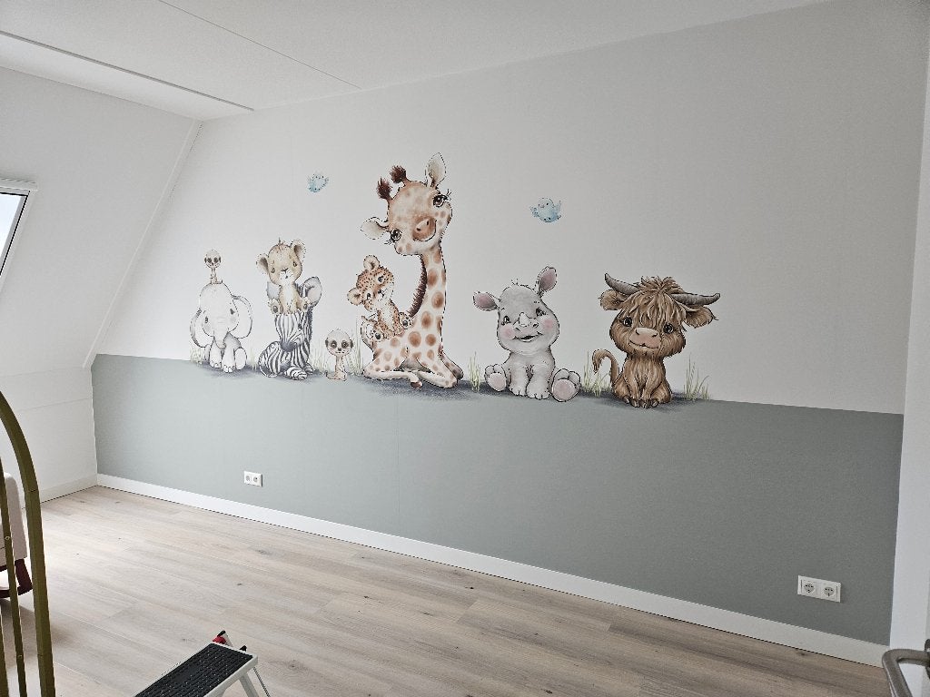 Babykamer behang, Ophalen of Verzenden, Nieuw, Wanddecoratie