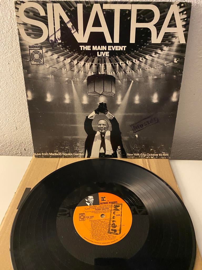 Frank Sinatra ‎– The Main Event (Live) Quadraphonic, Ophalen of Verzenden, Zo goed als nieuw, Overige formaten