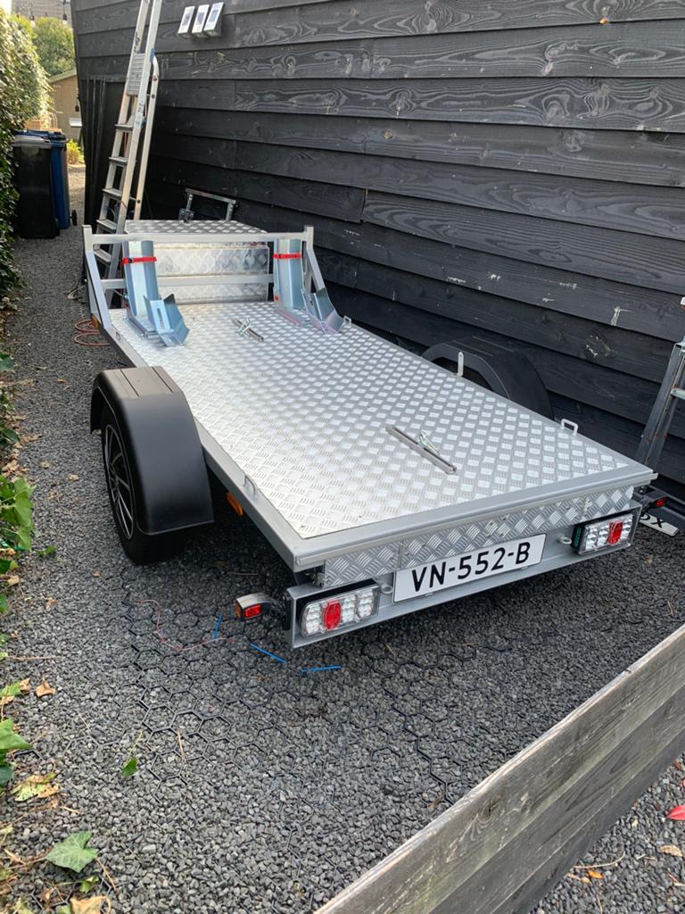 Motor aanhanger, Auto diversen, Aanhangers en Bagagewagens, Ophalen of Verzenden, Zo goed als nieuw