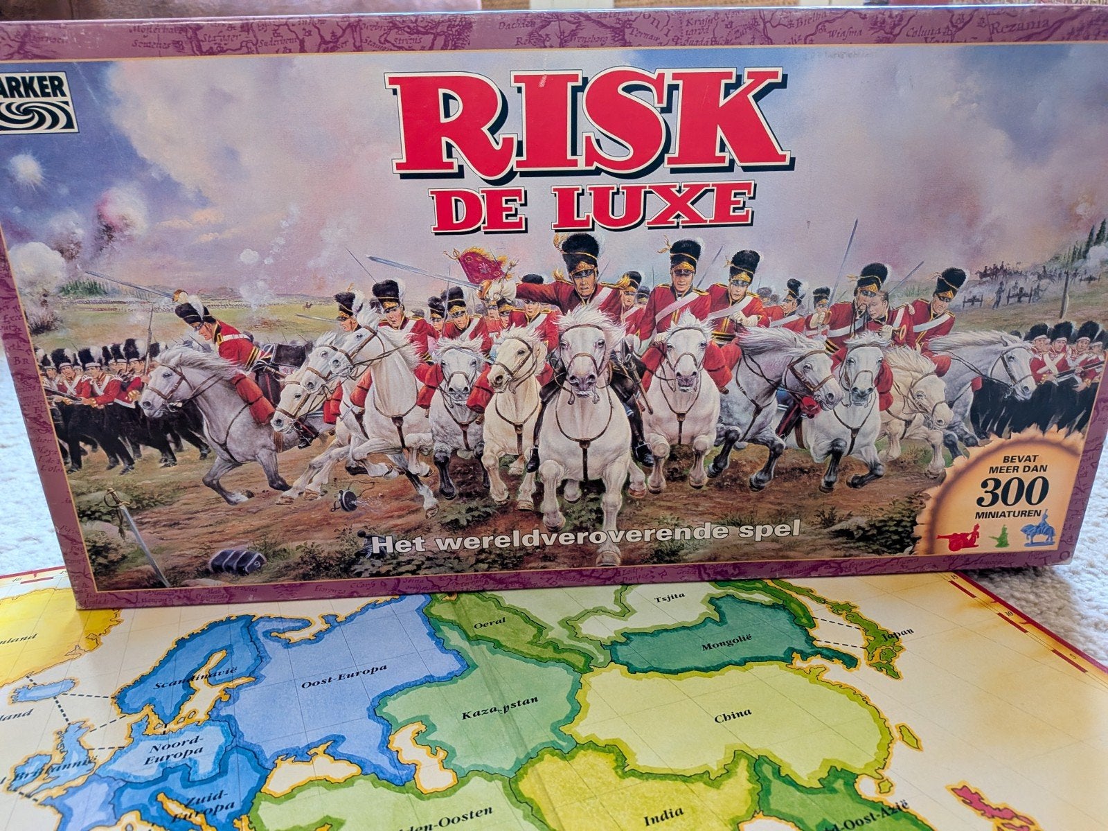 Risk de Luxe - Het wereldveroverende spel (compleet), Ophalen of Verzenden, Zo goed als nieuw, Parker