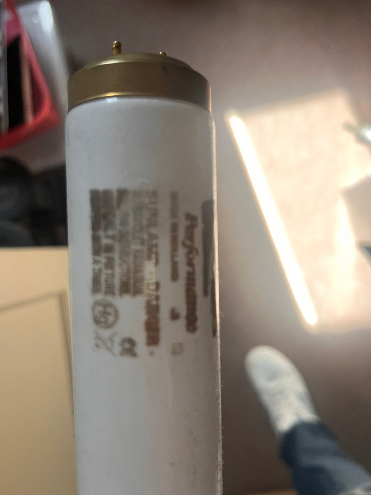 12x Philips UVA zonnebank TL 100w, Ophalen, Zo goed als nieuw, Zonnebank enkelzijdig, Minder dan 10 lampen