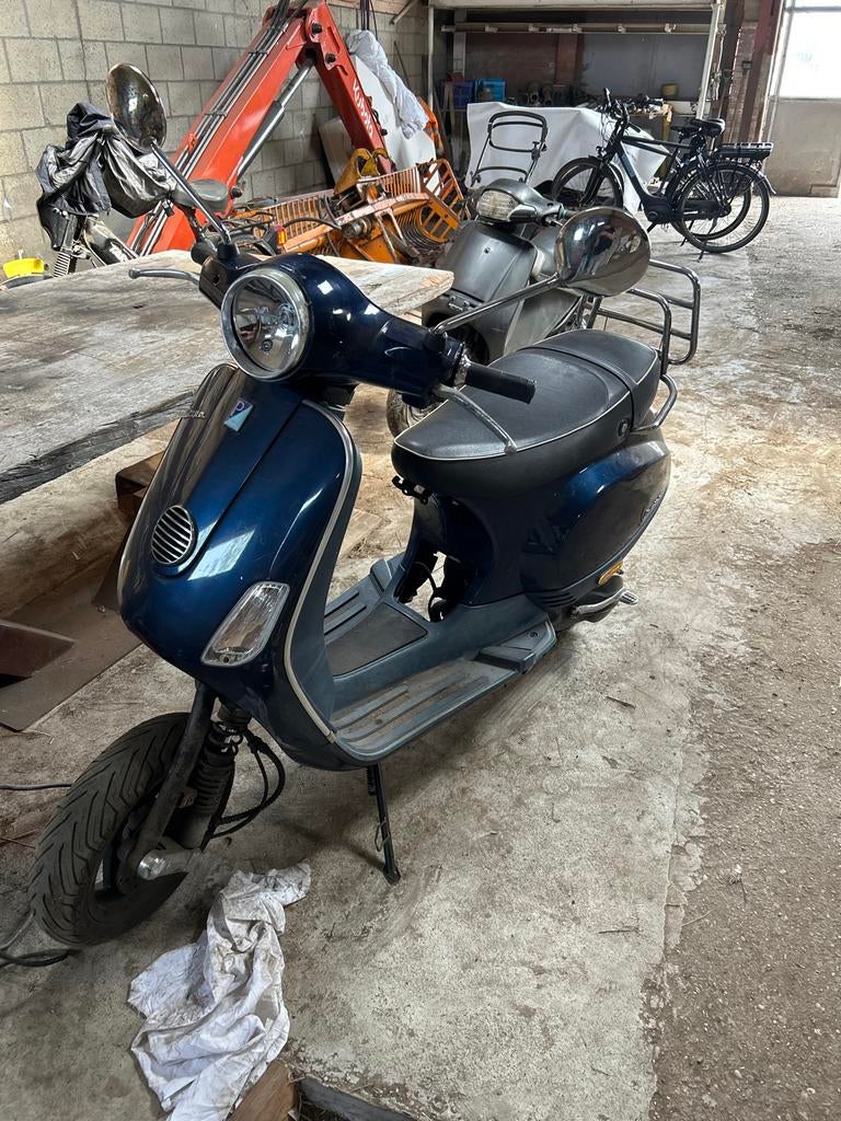 Vespa LX 50 - Blauw - Goede staat, Ophalen of Verzenden, Gebruikt, Benzine, Vespa