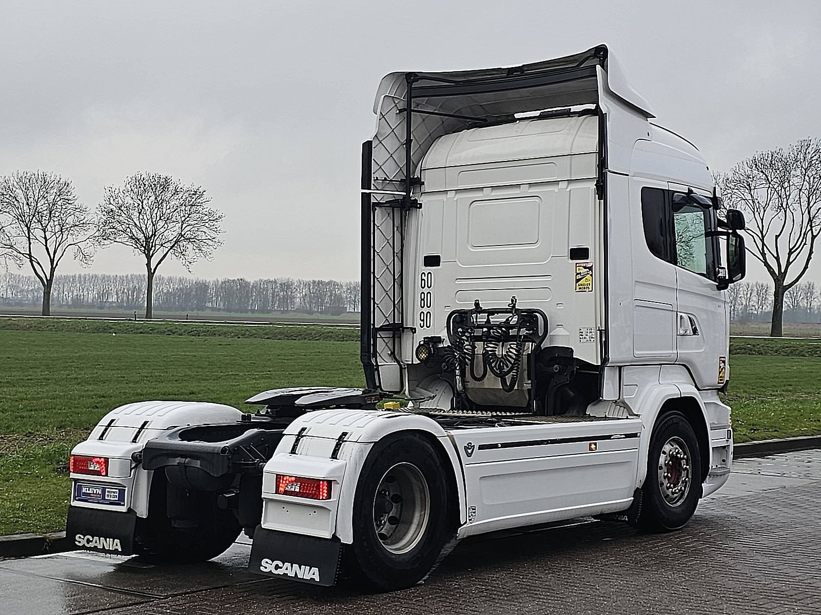 SCANIA R520 hl v8 leather ret., Automaat, Euro 6, Scania, Wit