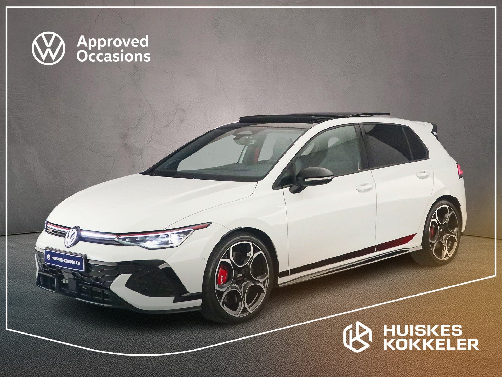Volkswagen Golf 2.0 TSI GTI Clubsport Edition 50 325pk DSG A, Gebruikt, 4 cilinders, 1984 cc, Wit