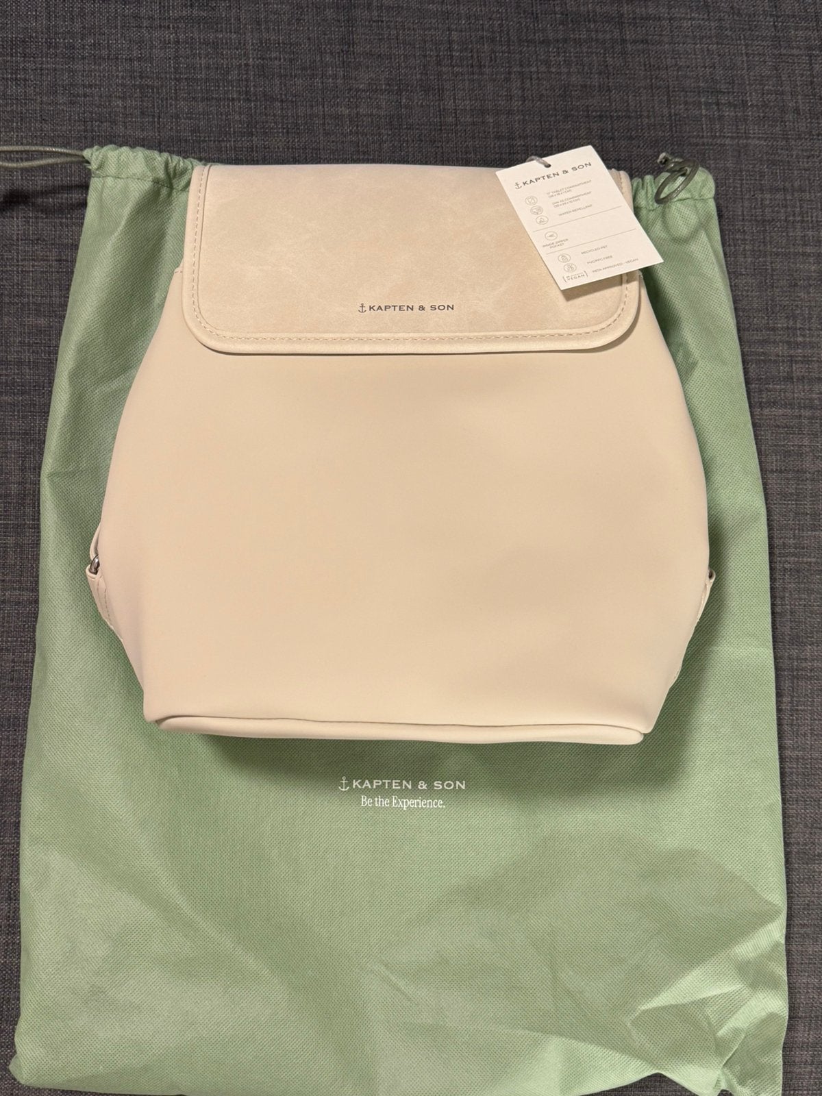 Kapten and Son Rugtas NEW Copenhagen Sandstone, Sieraden, Tassen en Uiterlijk, Tassen | Rugtassen, Ophalen of Verzenden, Nieuw