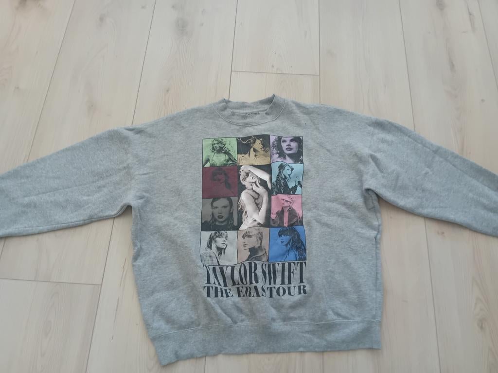 Taylor Swift trui, Kleding | Dames, Ophalen of Verzenden, Taylor Swift, Maat 34 (XS) of kleiner, Grijs