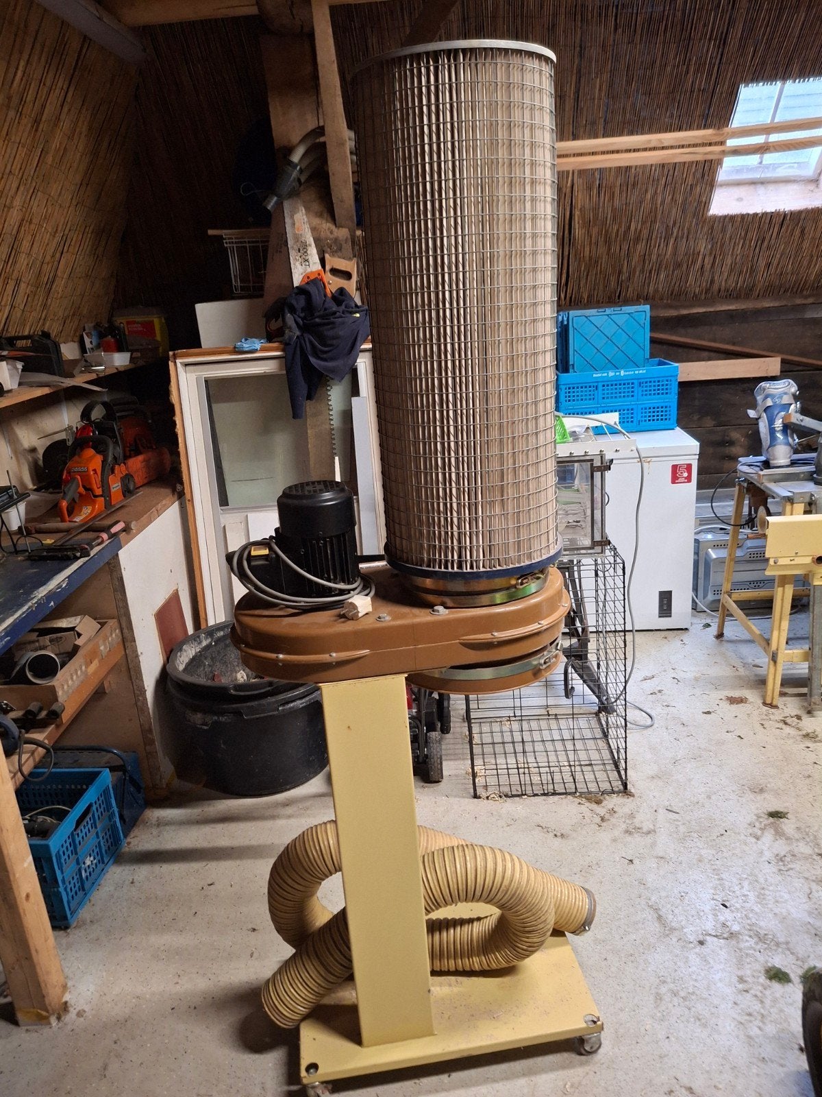 scheppach hm2 met afzuiger, Ophalen of Verzenden, Afzuiger