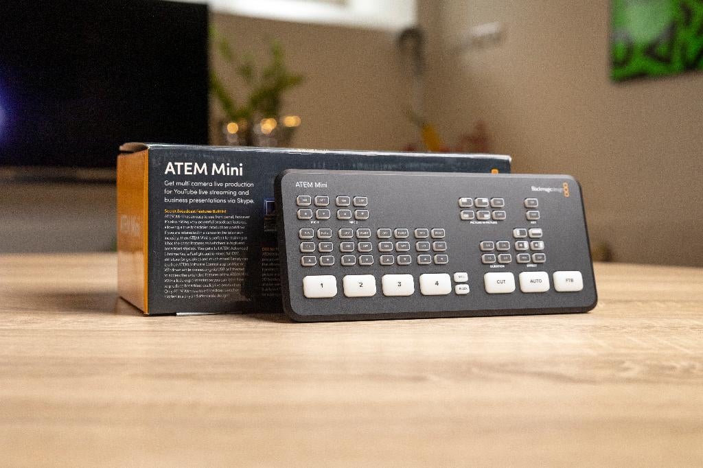 Blackmagic ATEM Mini, Ophalen of Verzenden, Zo goed als nieuw, Video