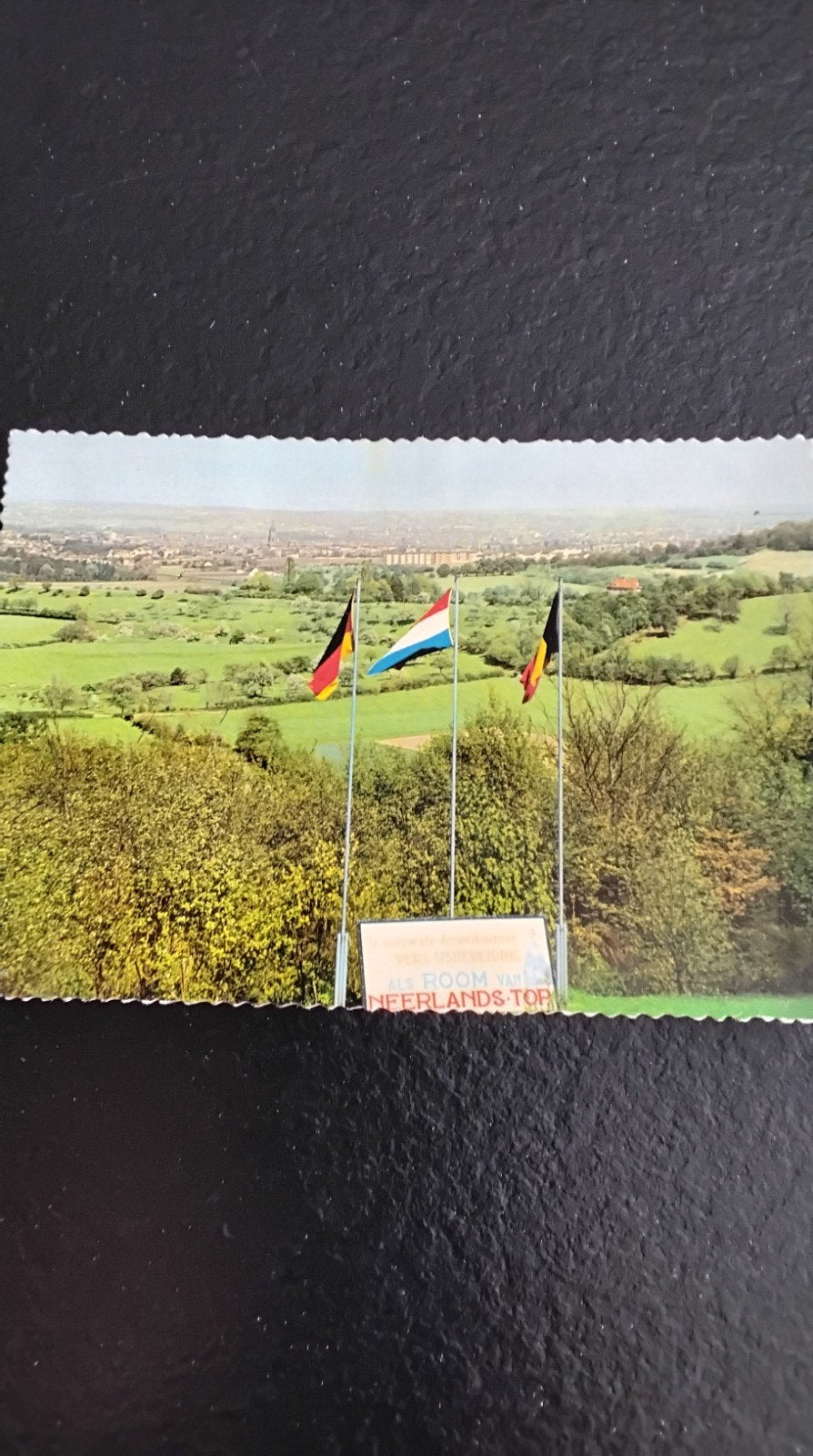 Oude Ansichtkaart: Vaals, Nederlands Hoogste Punt, Ophalen of Verzenden, 1960 tot 1980, Gelopen, Limburg