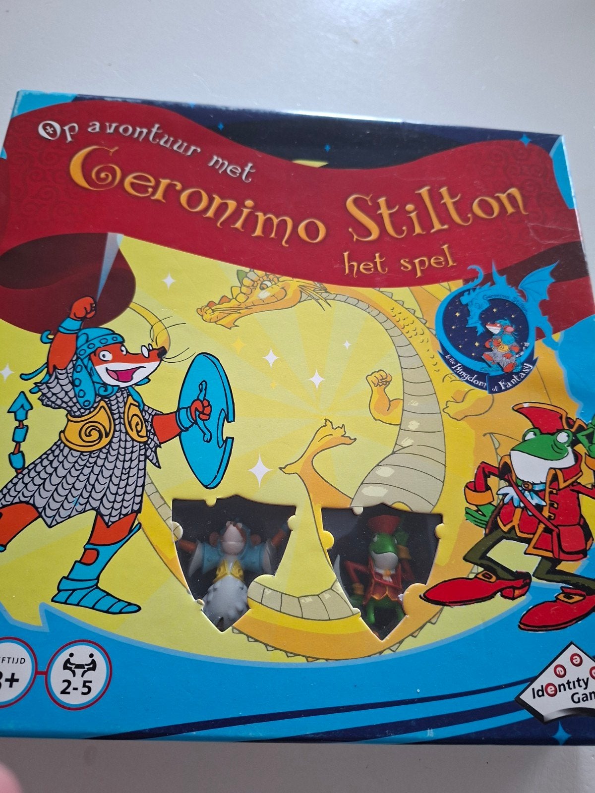 Geronimo Stilton Het Spel - Nieuw in doos, Hobby en Vrije tijd, Gezelschapsspellen | Bordspellen, Vijf spelers of meer, Ophalen of Verzenden