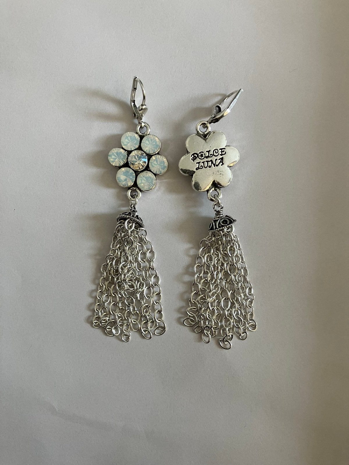 Swarovski Dolce Luna oorbellen set 1 stuks, Met kristal, Overige materialen, Hangers, Ophalen of Verzenden