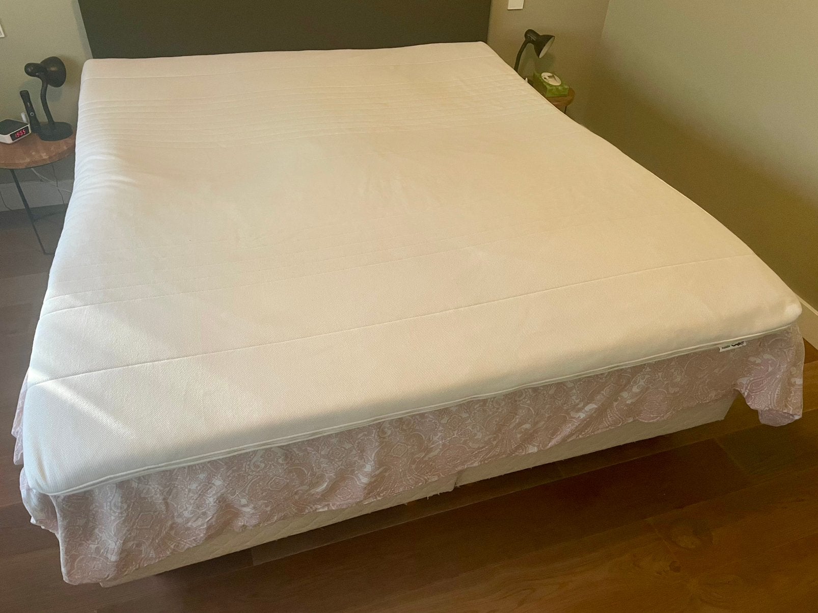 Topper 180x200 afritsbaar afwasbaar, Huis en Inrichting, Slaapkamer | Matrassen en Bedbodems, Ophalen, Gebruikt, Tweepersoons