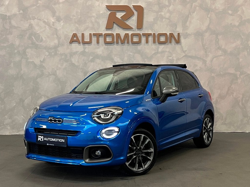 Fiat 500 X 1.5 Hybrid Dolcevita Sport Cabrio|Voll Optie|CAME, Auto's, Fiat, Bedrijf, Te koop, 500X, ABS, Achteruitrijcamera, Airbags