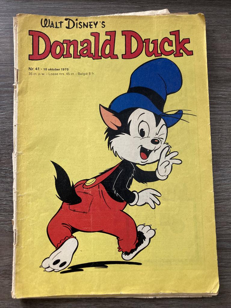 3x Donald Duck 1970, Meerdere stripboeken, Ophalen of Verzenden, Gelezen