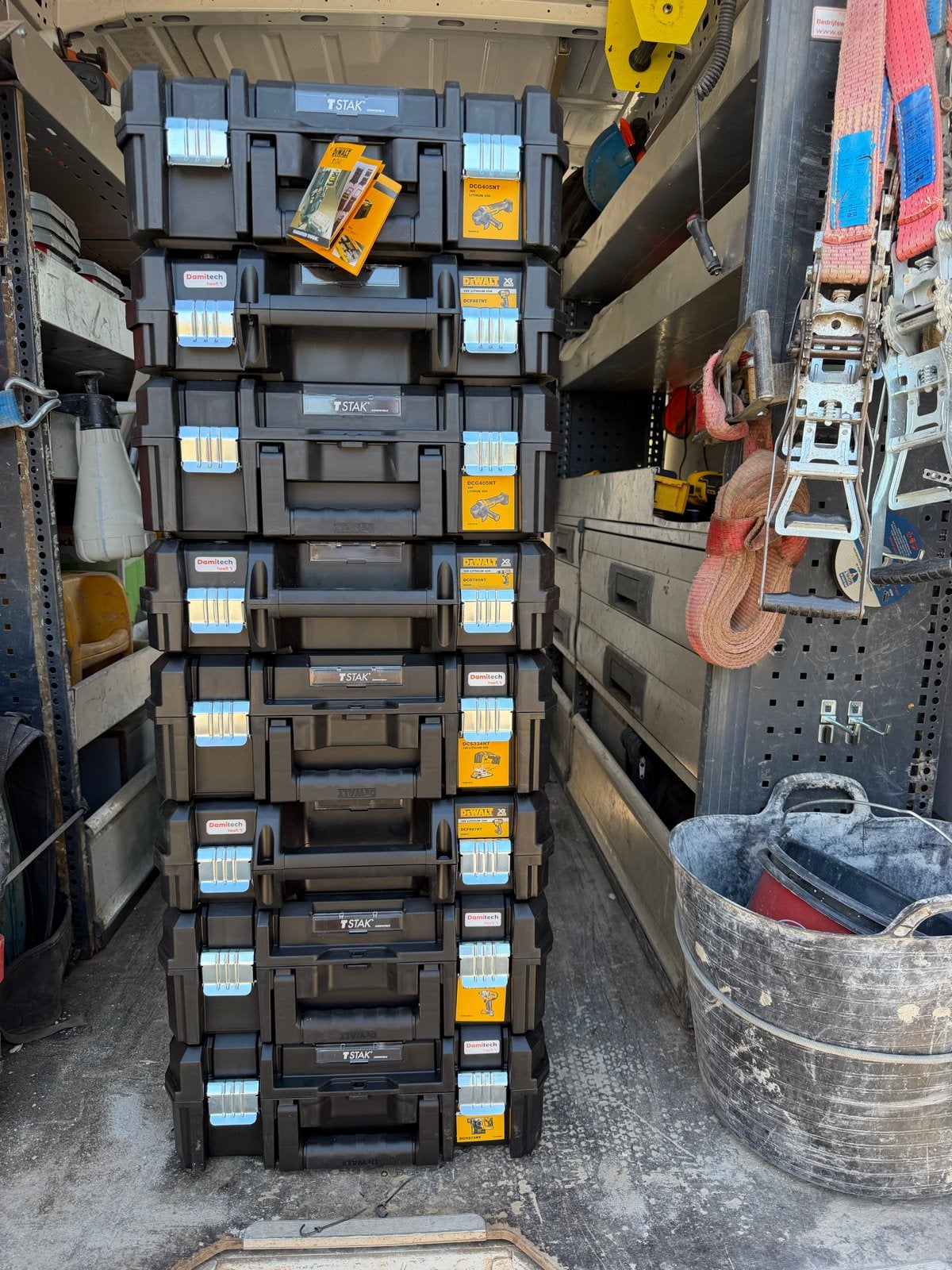 Dewalt TSTAK Gereedschapskisten - Nieuw, Ophalen of Verzenden, Nieuw