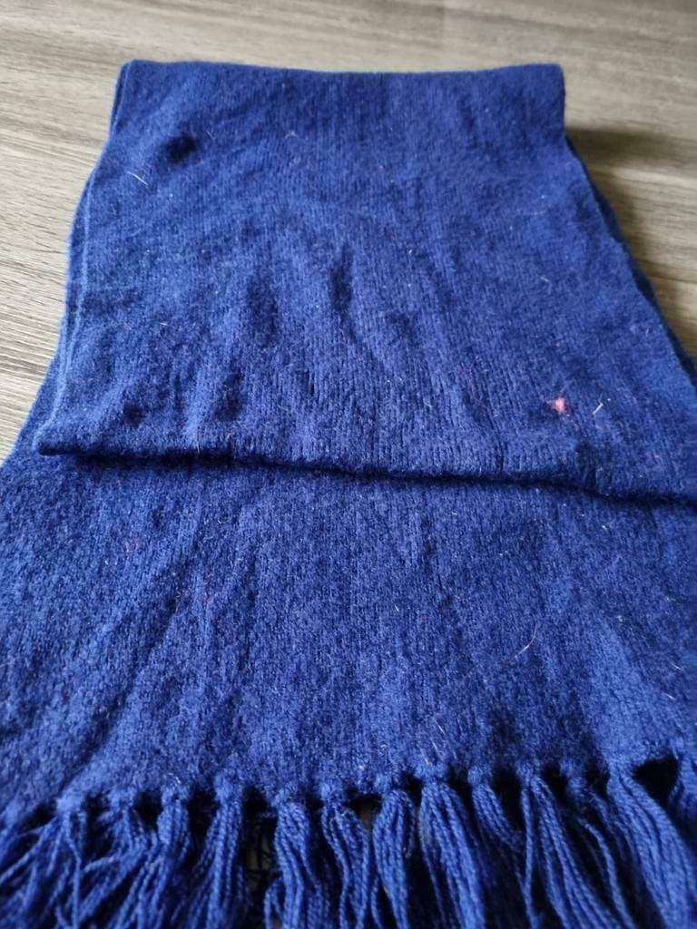 kindersjaal 160 cm. blauw, Kinderen en Baby's, Kinderkleding | Mutsen, Sjaals en Handschoenen, Jongen of Meisje, Ophalen of Verzenden
