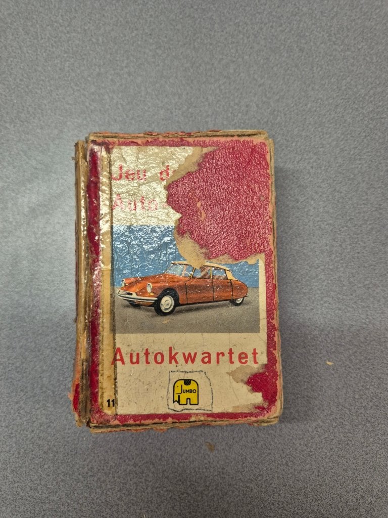 Auto kwartetspel, Ophalen of Verzenden, Gebruikt, Kwartet(ten)