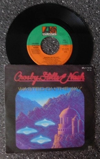 Crosby, Stills & Nash - wasted on the way (vanaf € 2,50), Ophalen of Verzenden, Zo goed als nieuw, 7 inch, Pop