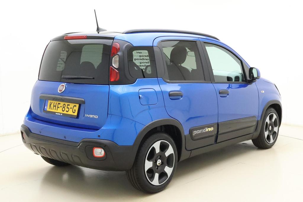 Fiat Panda 1.0 Hybrid Pandina | Airco | Apple Carplay | Crui, Auto's, Fiat, Stof, Panda, Blauw, Origineel Nederlands