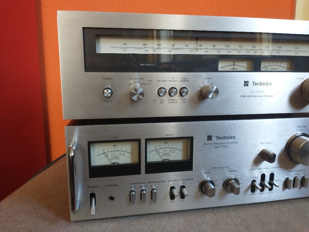 Technics SU-7700 (Serviced) & Technics ST-7600, Ophalen of Verzenden, Zo goed als nieuw, Tuner of Radio, Overige merken