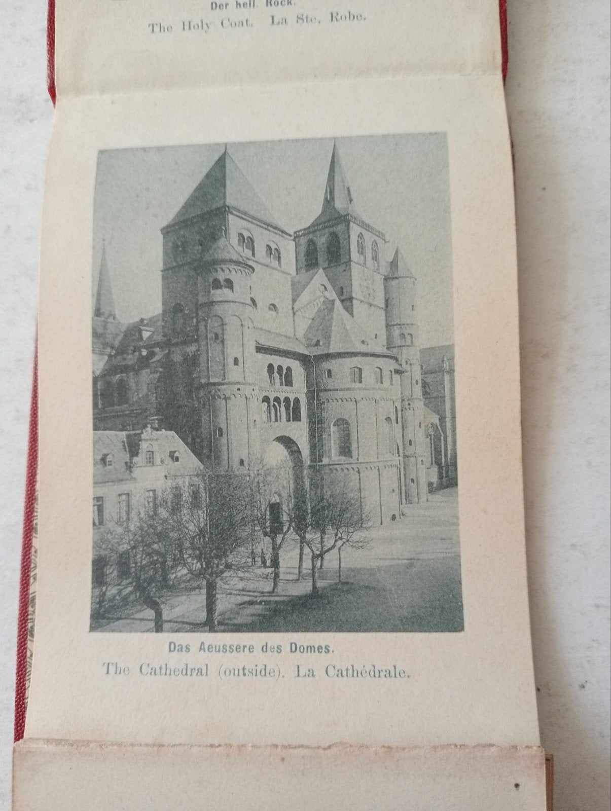 Antiek boekje Trier Trèves C. Bornhoeft Luxemburg, Boeken, C. Bornhoeft, Europa, Ophalen of Verzenden, Reisgids of -boek