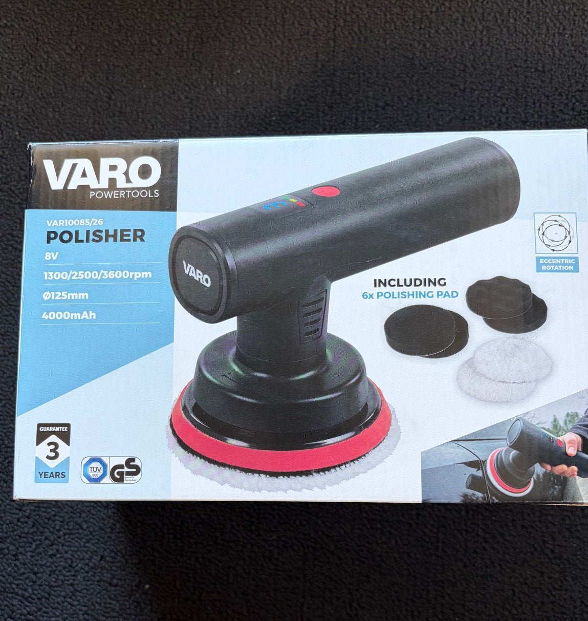 Draadloze,accu polijstmachine, Auto diversen, Onderhoudsmiddelen, Ophalen of Verzenden