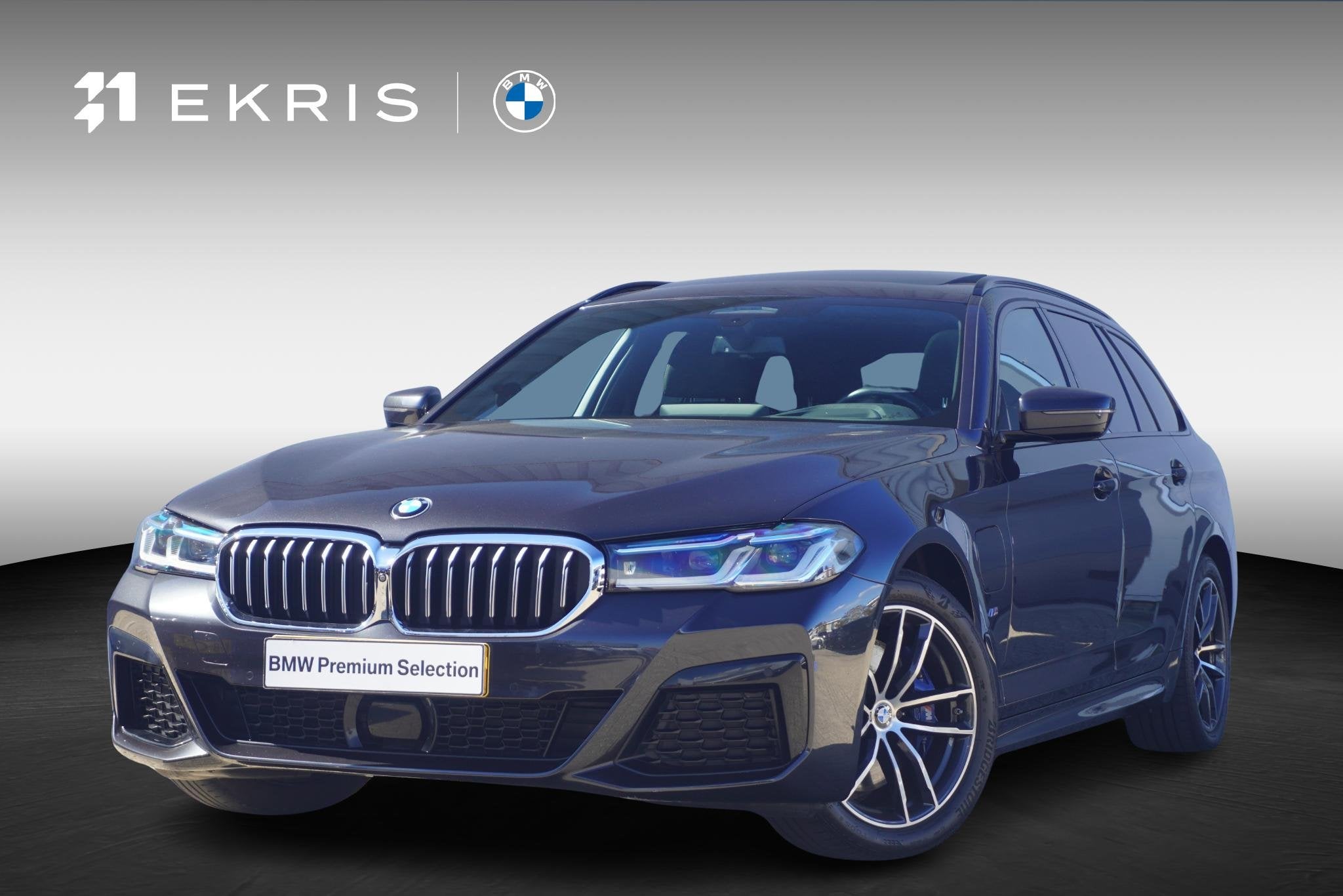 BMW 5-serie Touring 530e xDrive M Sport | Trekhaak | Harman, Auto's, 1998 cc, Stof, Gebruikt, 4 cilinders