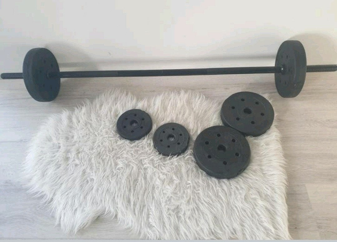 Fitness gewichten en halter zijn in nieuwe staat, Ophalen