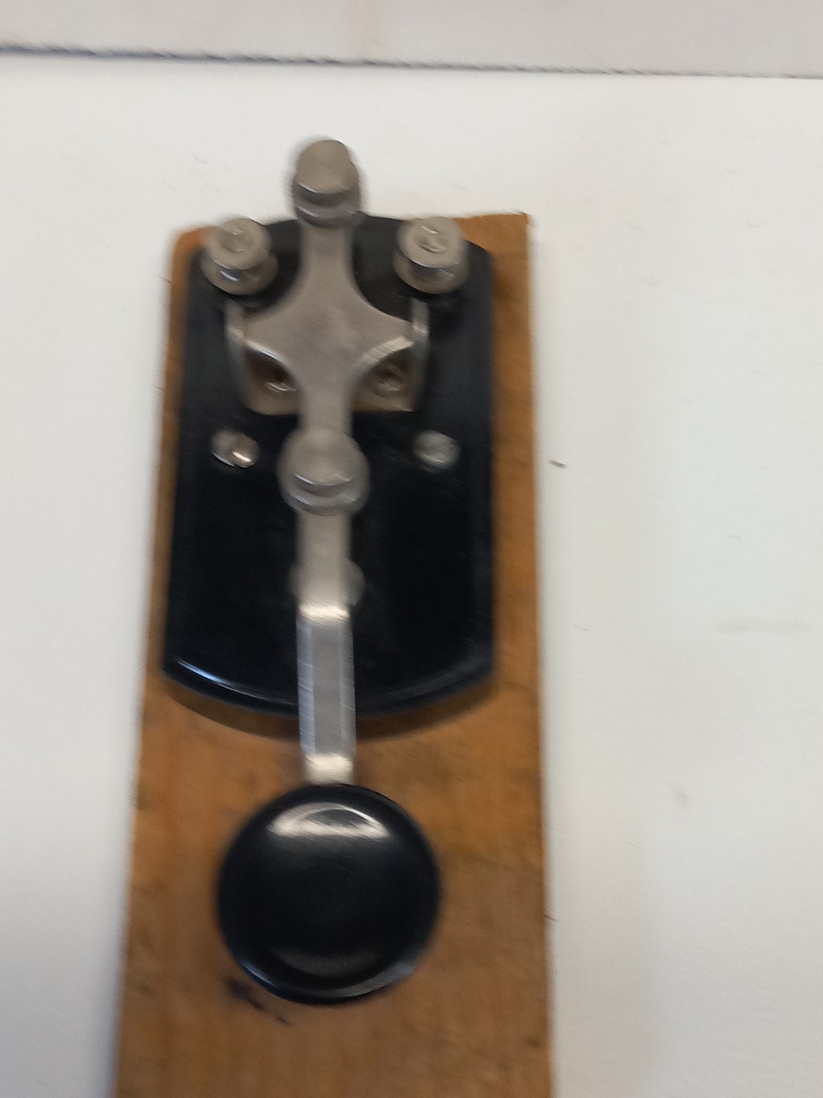Vintage Telegraafsleutel Morse Code Zender, Ophalen of Verzenden, Gebruikt