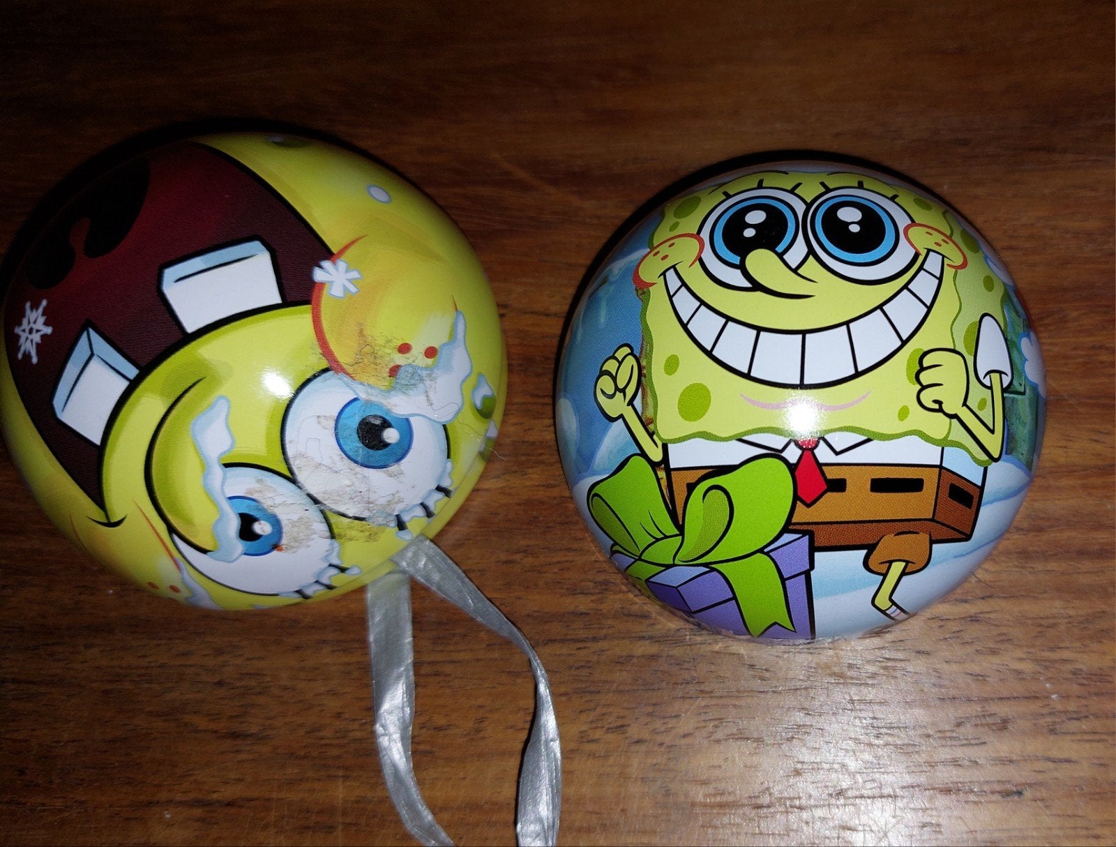 Spongebob suprisebal, kerstbal, Verzenden, 1980 tot heden, Nieuw, Overige onderwerpen