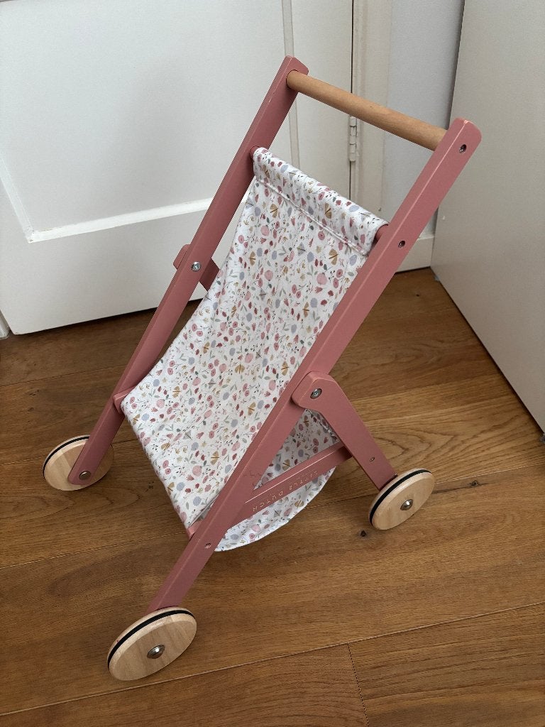 Little Dutch Poppen Buggy, Kinderen en Baby's, Speelgoed | Poppen, Ophalen, Zo goed als nieuw, Babypop