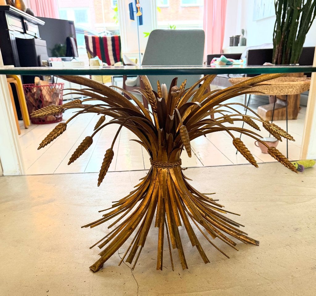 Vintage Metal MIDCENTURY HOLLYWOOD REGENCY, Ophalen, Rechthoekig, 50 tot 100 cm, 50 tot 100 cm