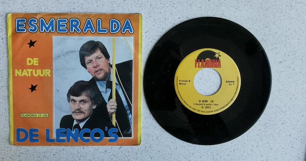 Single De Lenco's - Esmeralda, Ophalen of Verzenden, Gebruikt, Overige formaten, Levenslied of Smartlap