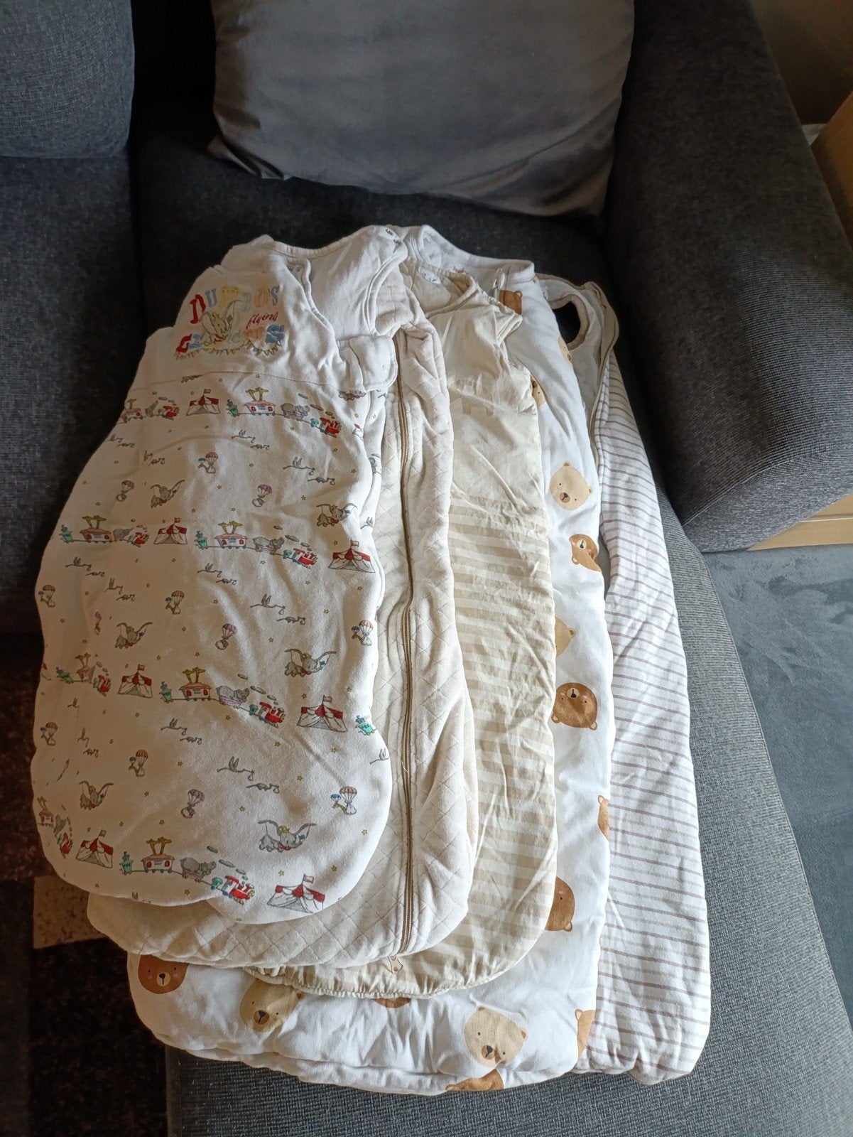 Diverse slaapzakken voor baby's en peuters, Ophalen, Gebruikt, 110 cm, Slaapzak