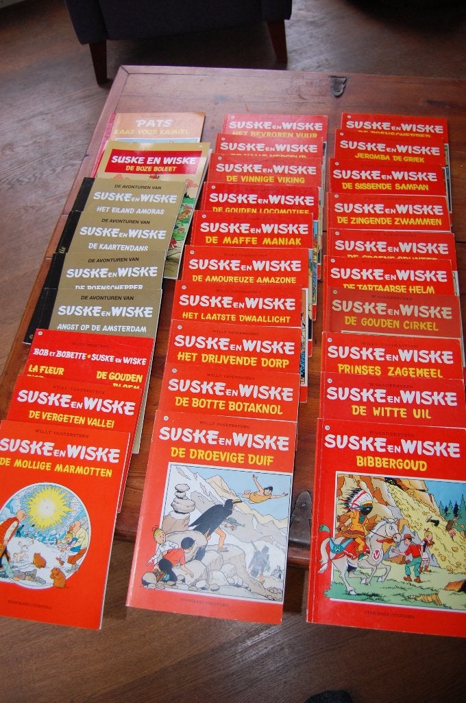 Suske en Wiske strips, Boeken, Stripboeken, Meerdere stripboeken, Ophalen of Verzenden, Gelezen, Willy Vandersteen
