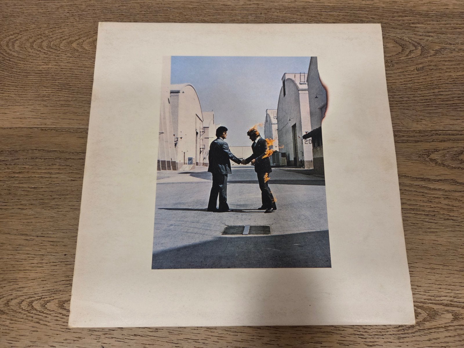 Pink Floyd - Wish You Were Here (1e persing + ansichtkaart), LP, Inclusief insert, Ophalen of Verzenden, 12 inch