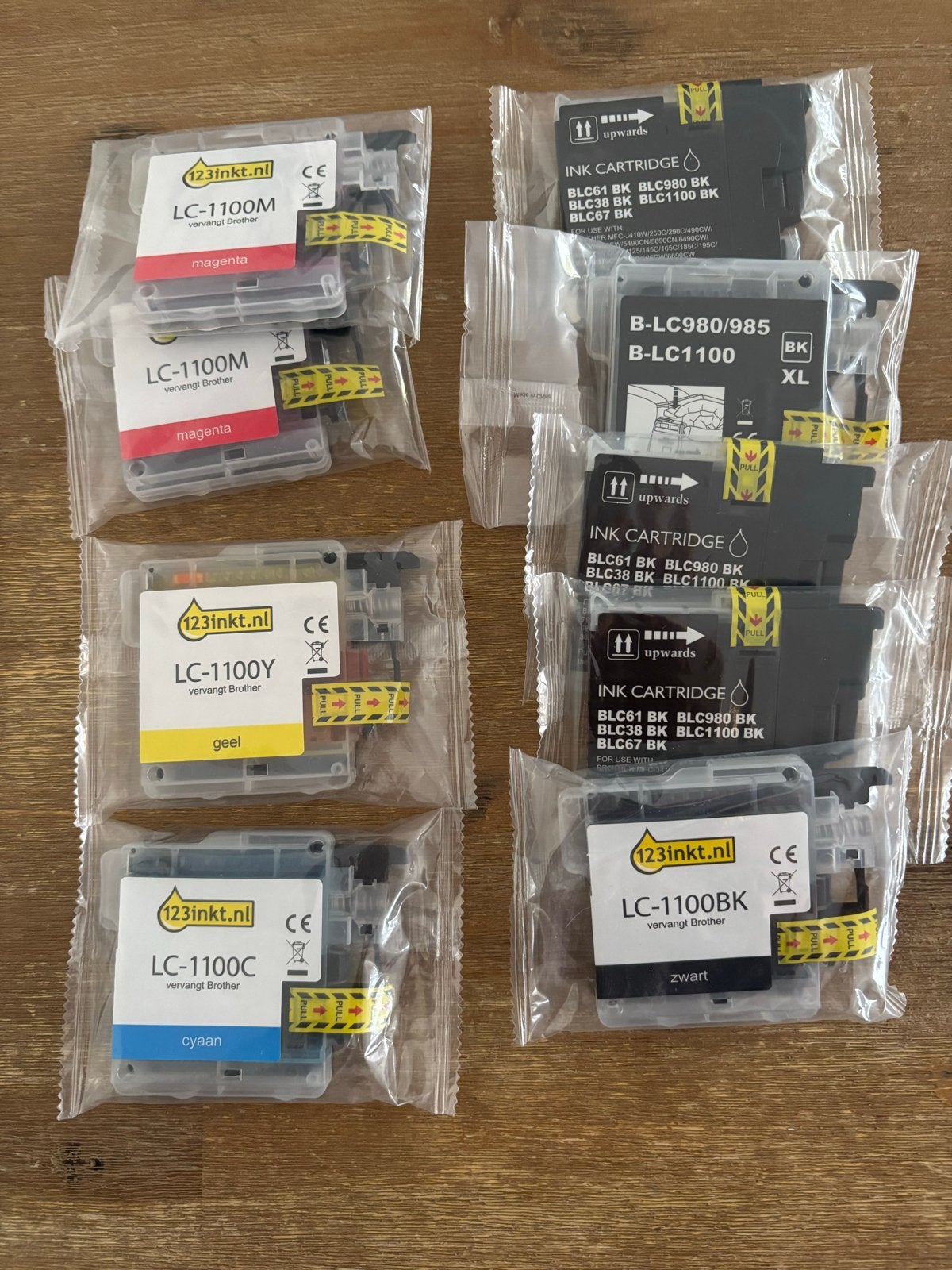 Inktpatronen voor Brother printers - LC-1100, Ophalen of Verzenden, Nieuw, Cartridge, Brother