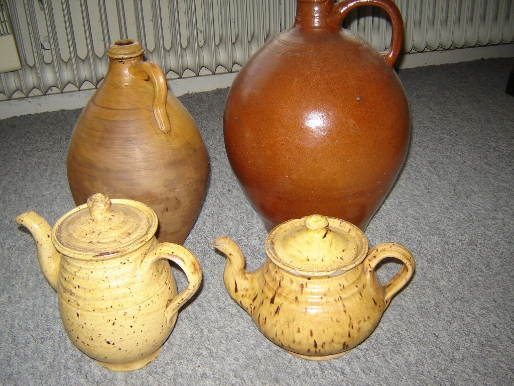 Kruik steengoed, Ophalen