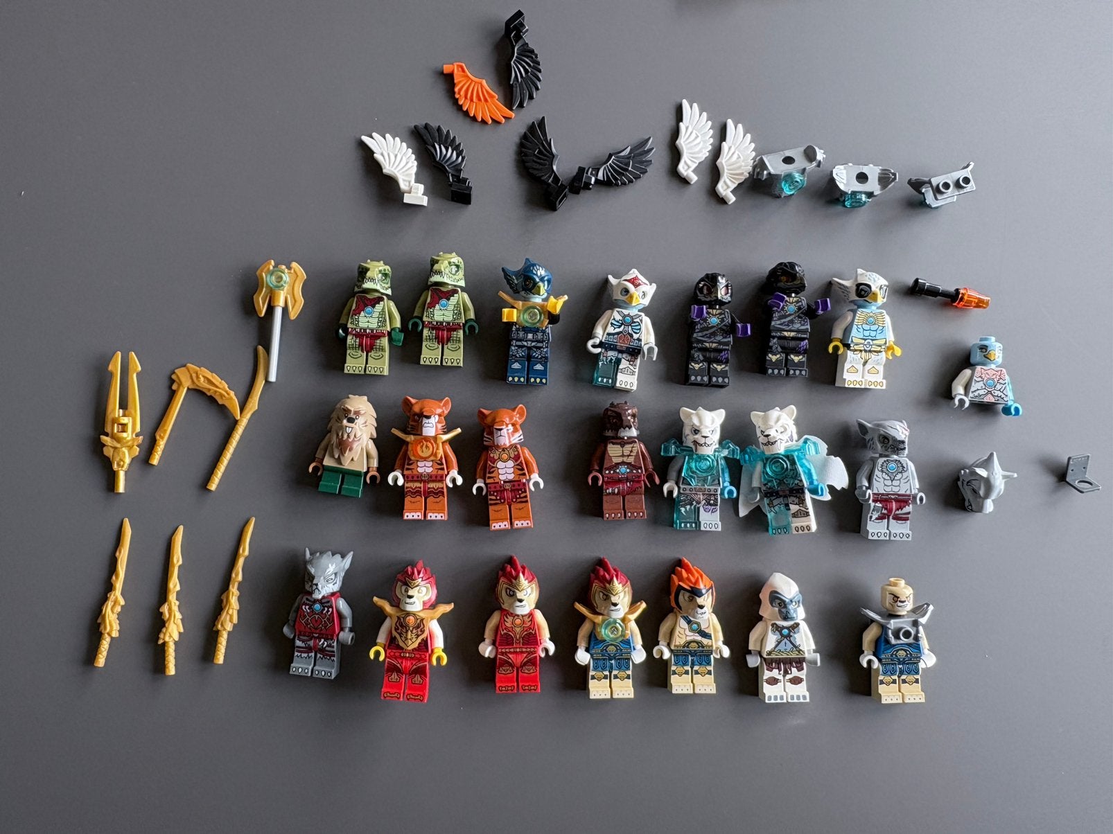Lego Chima poppetjes of minifigures en meer, Compleet, Overige thema's, Lego, Ophalen of Verzenden