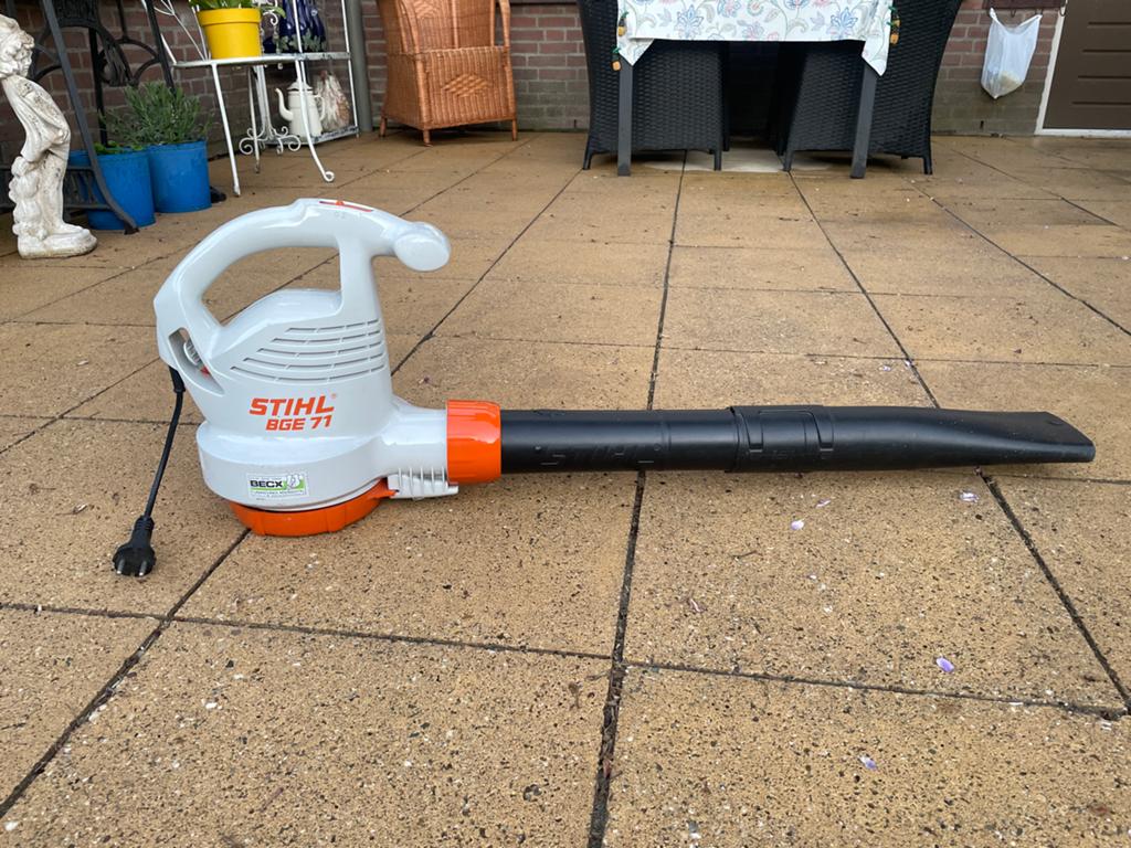Stihl BGE 71 Bladblazer - Zo goed als nieuw, Ophalen, Zo goed als nieuw, Elektrisch, Handgedragen