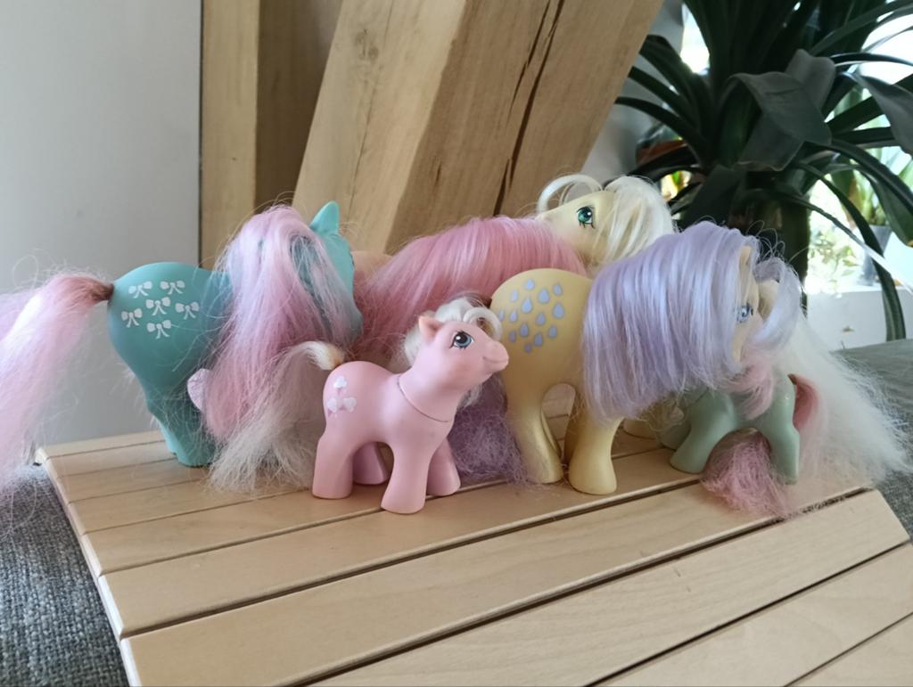My Little Pony G1 Vintage Pony's - Set van 6, Ophalen of Verzenden, Gebruikt