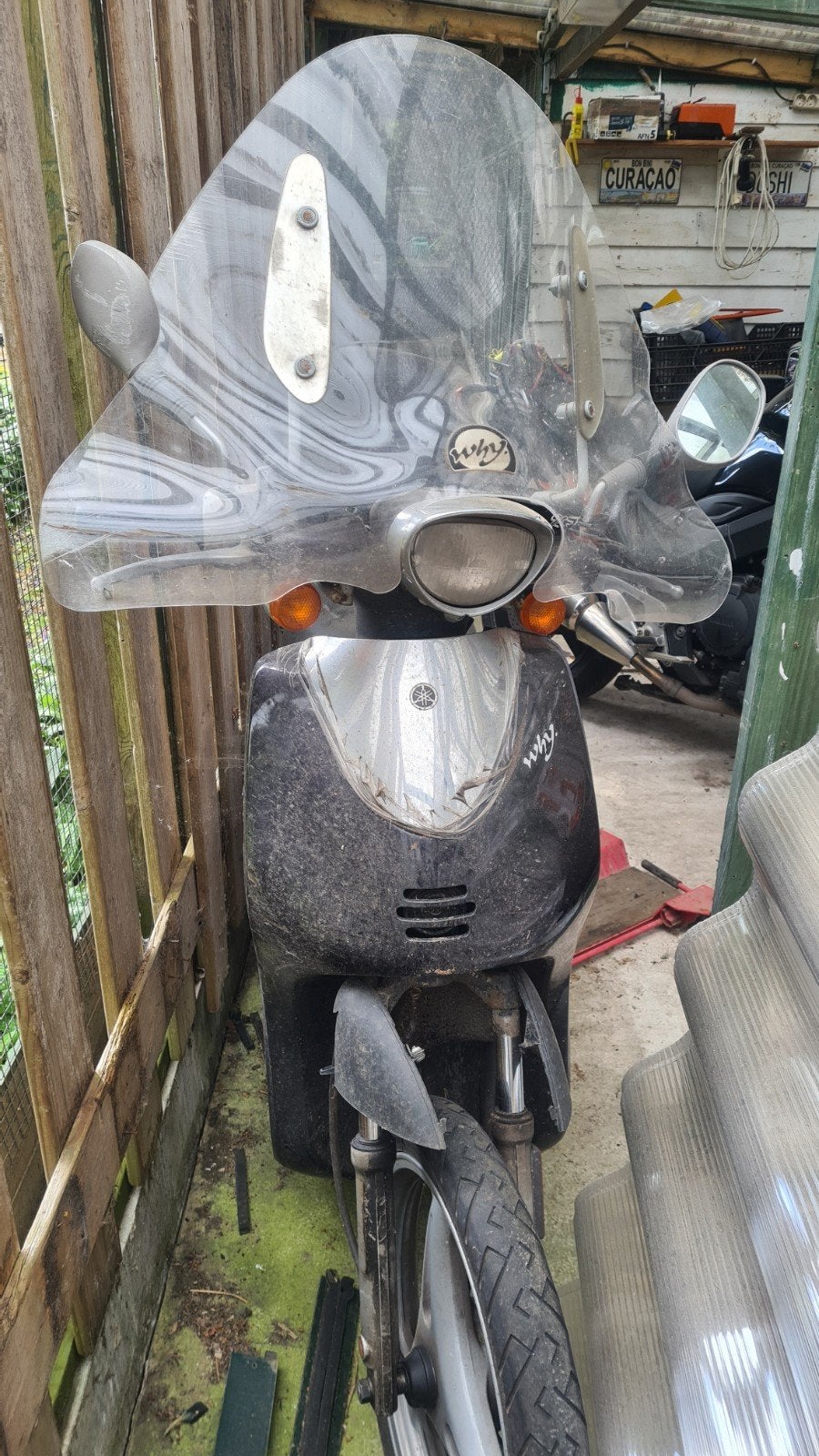 Brommer met valschade, Ophalen of Verzenden, Gebruikt, Benzine, Speedfight