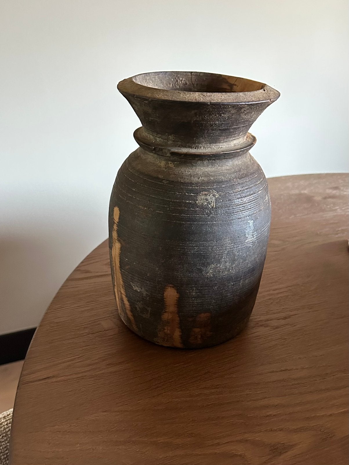 Nepalese pot, Huis en Inrichting, Woonaccessoires | Vazen, Ophalen, Gebruikt