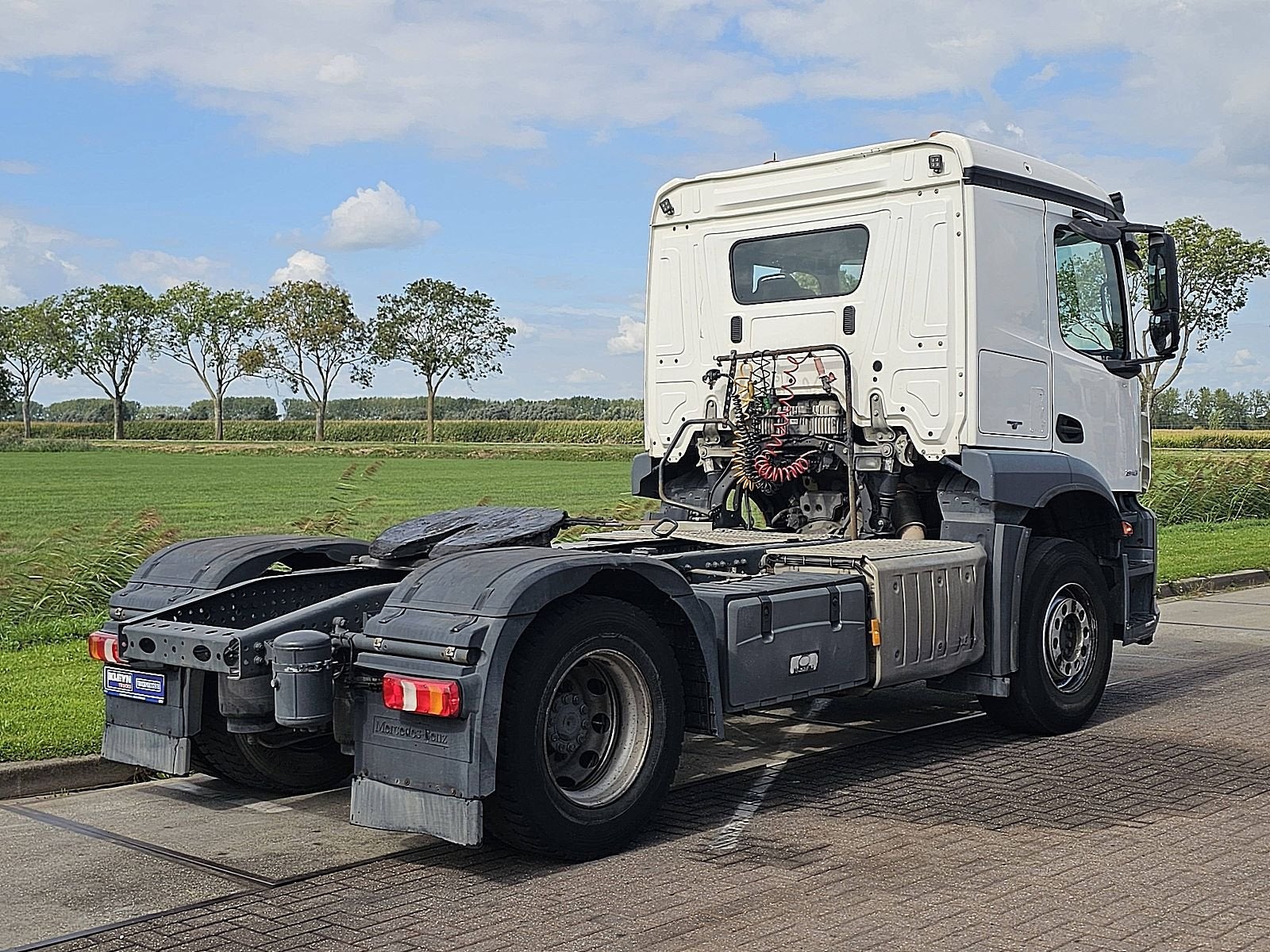 MERCEDES-BENZ AROCS 1843 495tkm, Automaat, Euro 6, 428 pk, Wit