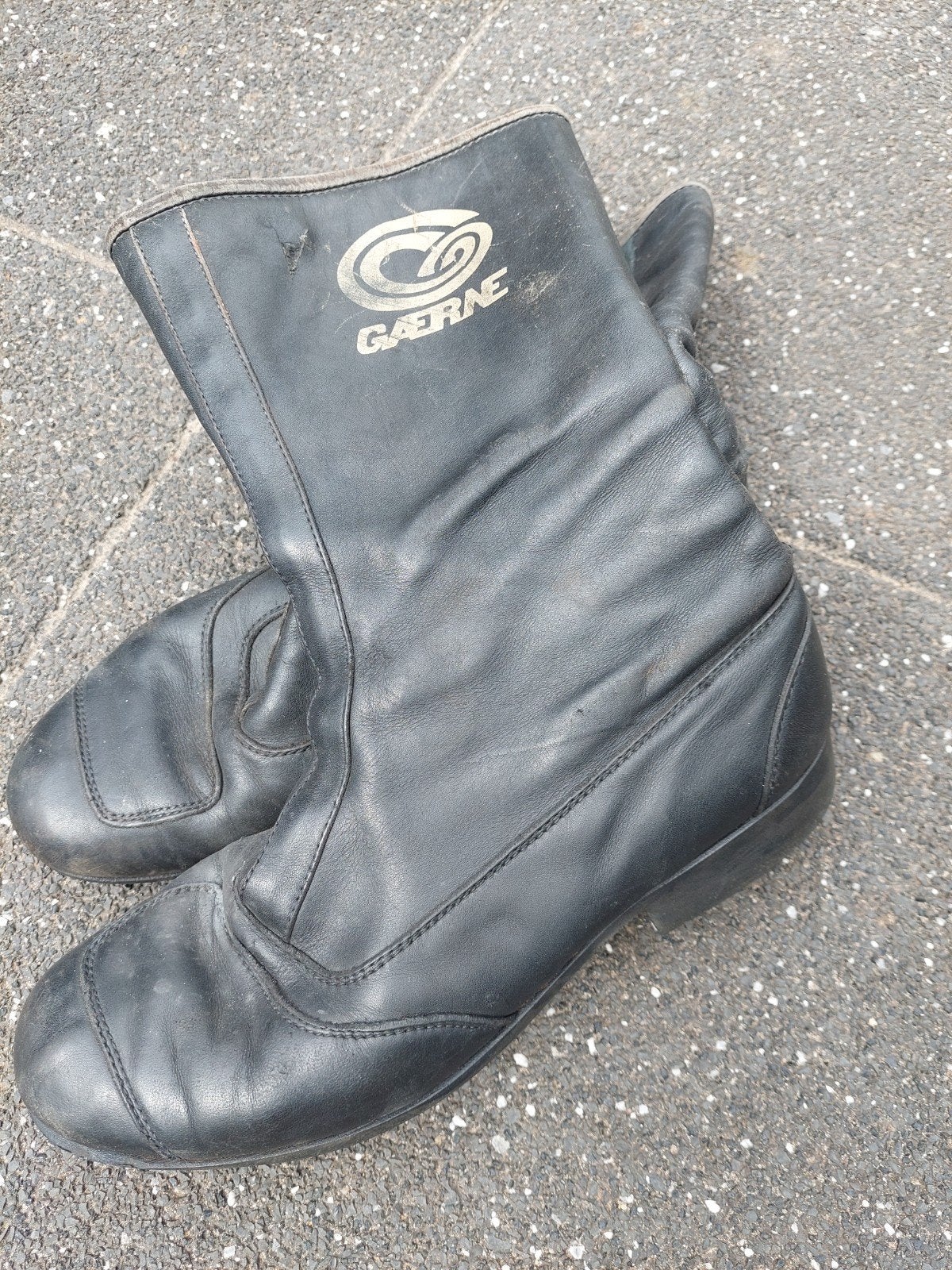 Zwarte Gaerne motorlaarzen - Maat 44, Ophalen, Zwart, Boots, Gaerne