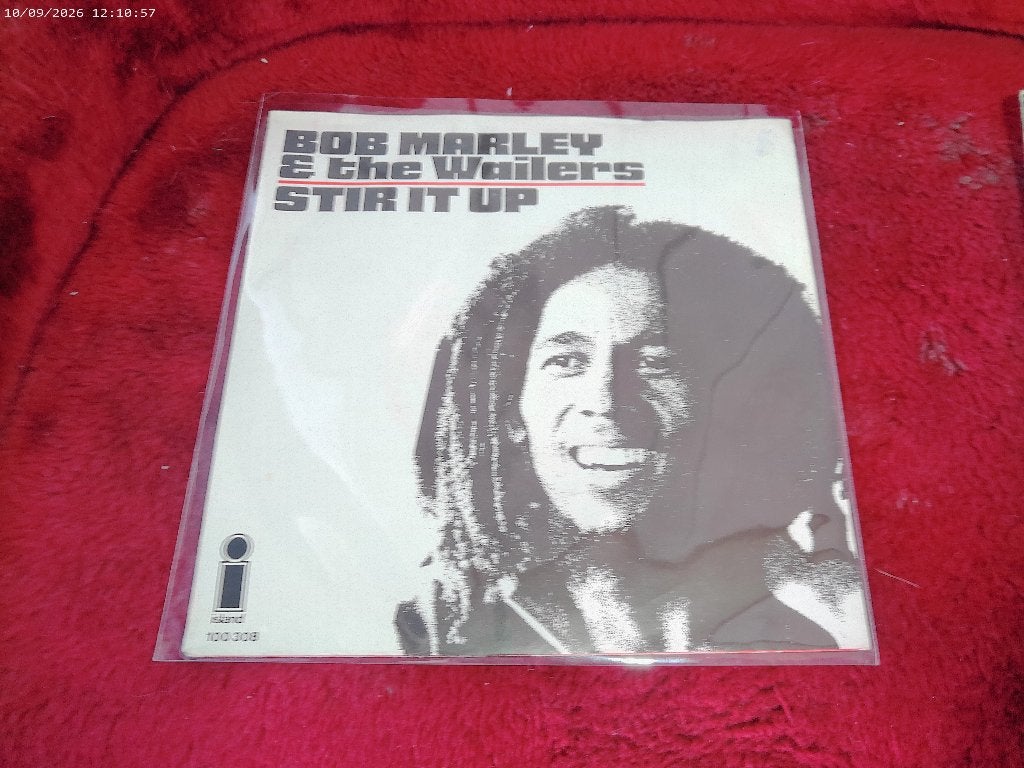 Bob Marley & The Wailers - Stir it up, Gebruikt, Fotohoes, 7 inch, Ophalen of Verzenden