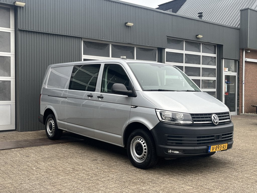 Volkswagen Transporter 2.0 TSI L2H1 Benzine Dubbele Schuifde, Auto's, Bestelauto's, Voorwielaandrijving, Stof, Gebruikt, 4 cilinders
