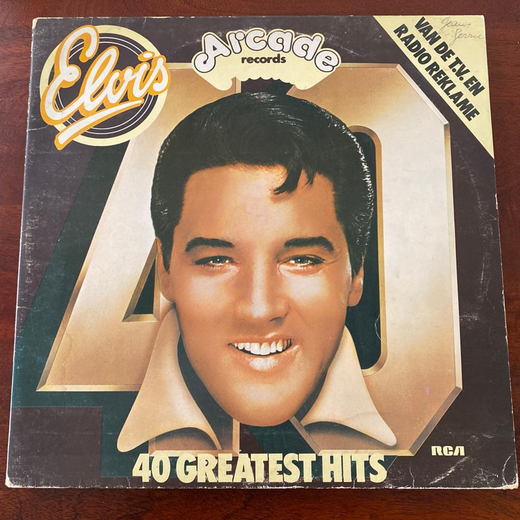 Elvis Presley - 40 Greatest Hits Dubbel-LP, Dubbel-LP, Ophalen of Verzenden, Gebruikt, 12 inch