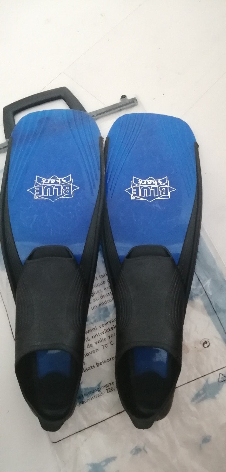 Blue Shark Zwemvliezen maat 31-33, Ophalen, Zwem- of Duikvliezen