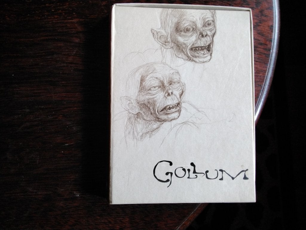Gollum dvd  boekje, origineel, Engels, Alle leeftijden, Nederlands, Ophalen of Verzenden